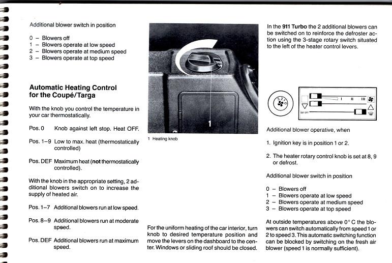 Vent control cheat sheet ? - Pelican Parts Forums